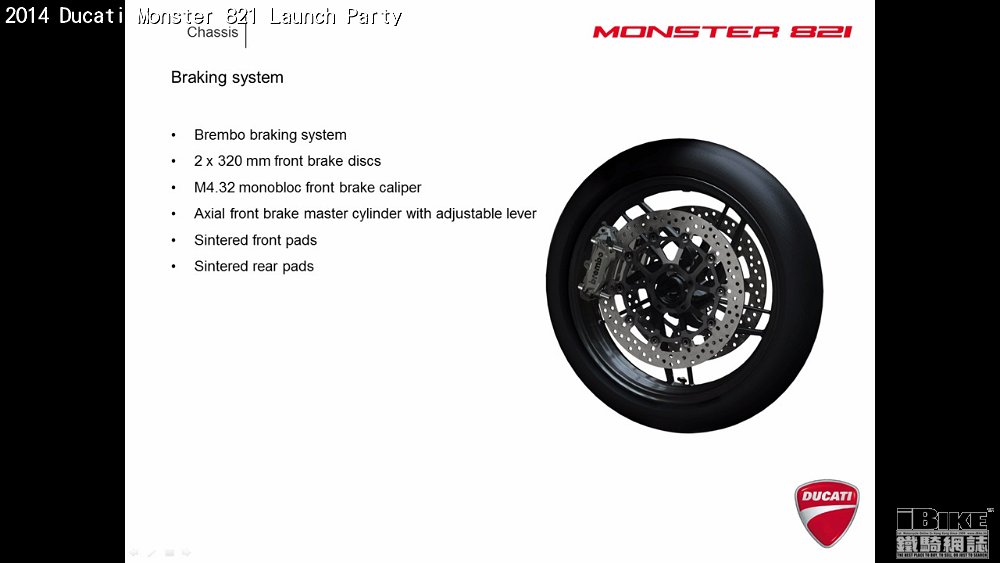 Monster 821 slide 8